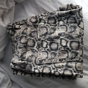 Good American Snake Pant Skinny High Waist